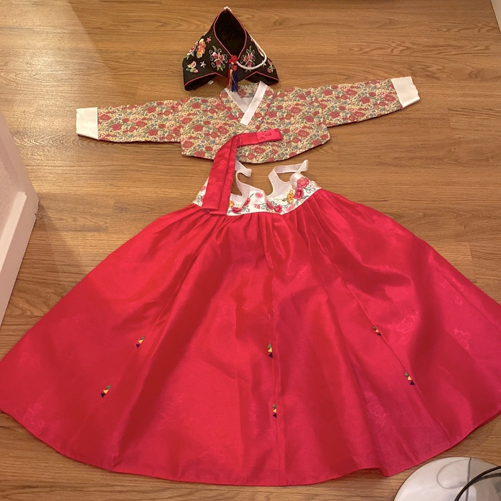 Hanbok Set (Korean Traditional Clothing for Toddler Girl)